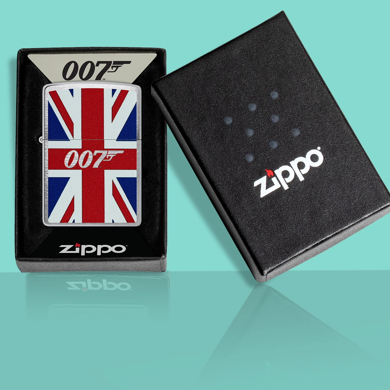 James Bond Zippo Lighter - 007 Union Jack Edition - Image 4