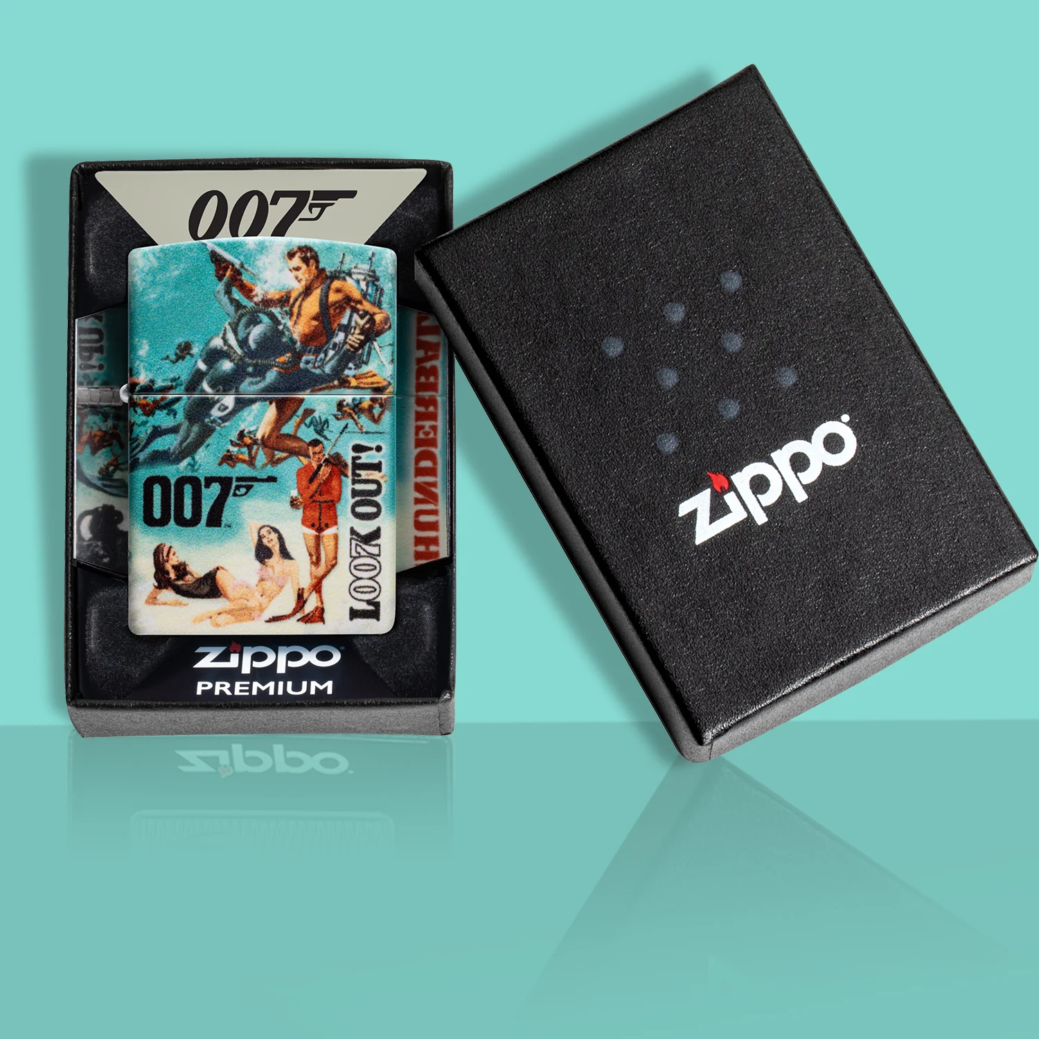 James Bond Zippo Lighter - Thunderball Poster Edition - Image 3