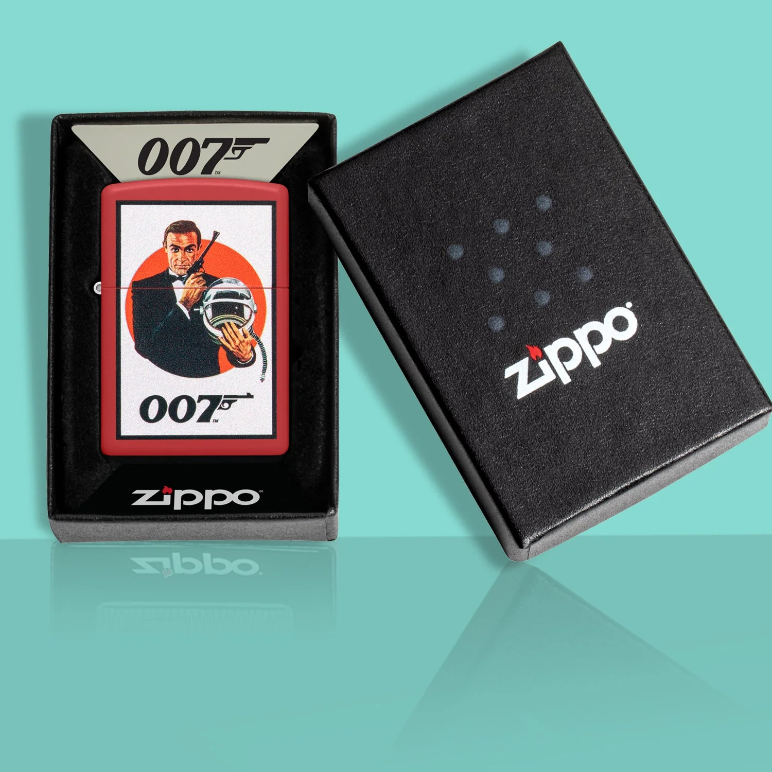 James Bond Zippo Lighter - You Only Live Twice Red Edition - Image 3
