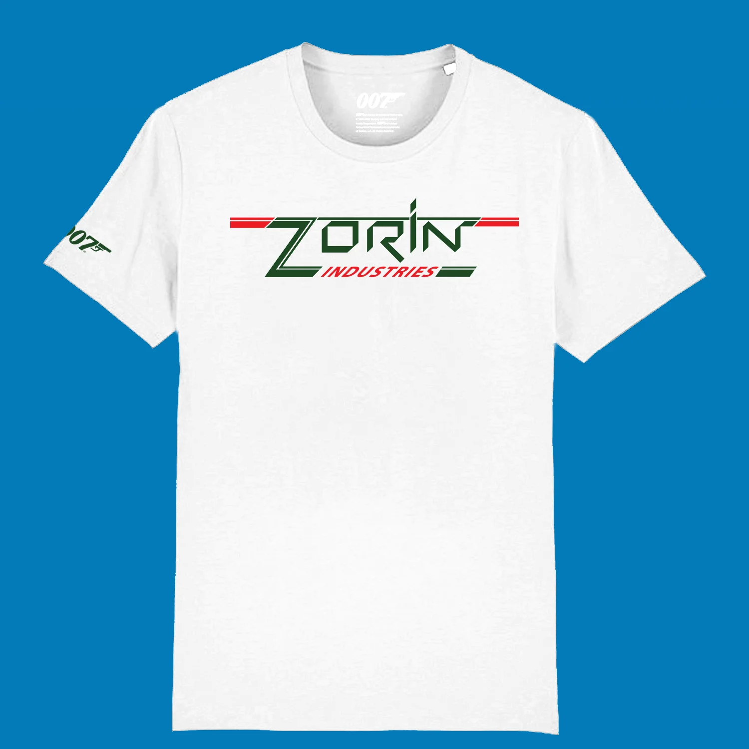 James Bond Zorin Industries Logo T-Shirt - A View To A Kill Edition - Image 4
