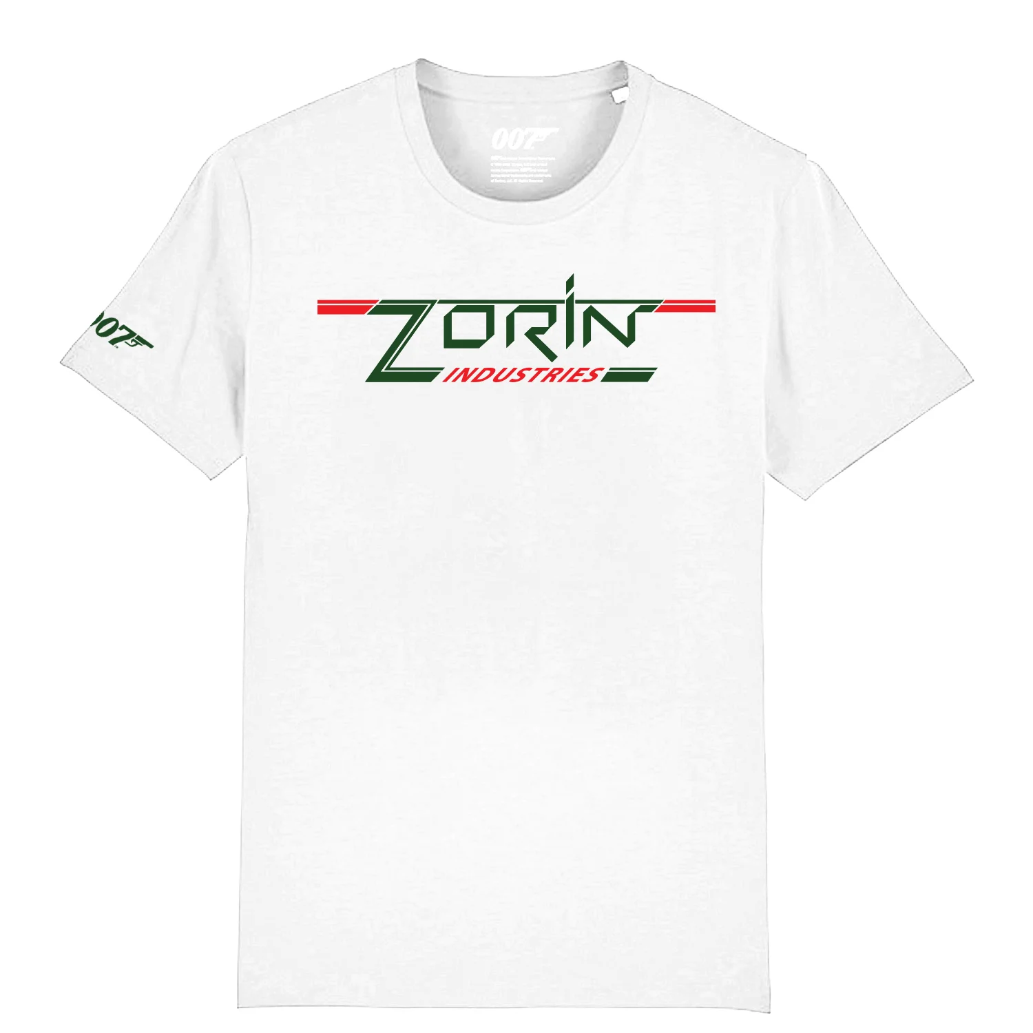 James Bond Zorin Industries Logo T-Shirt - A View To A Kill Edition - Image 5