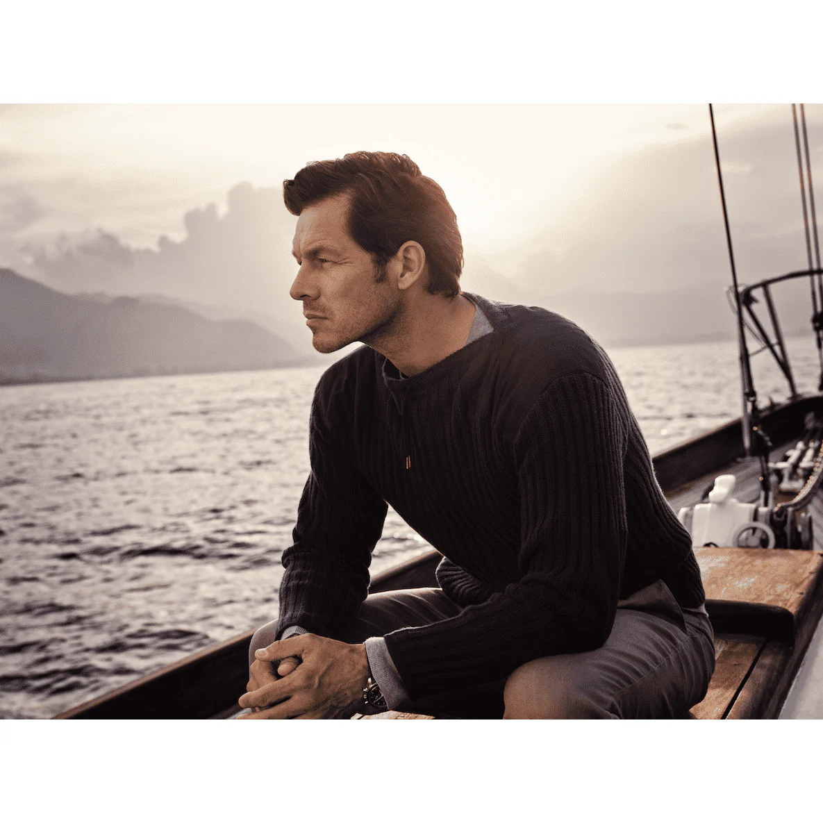 James Bond Navy Army Sweater - No Time To Die Edition - By N. Peal - Image 8
