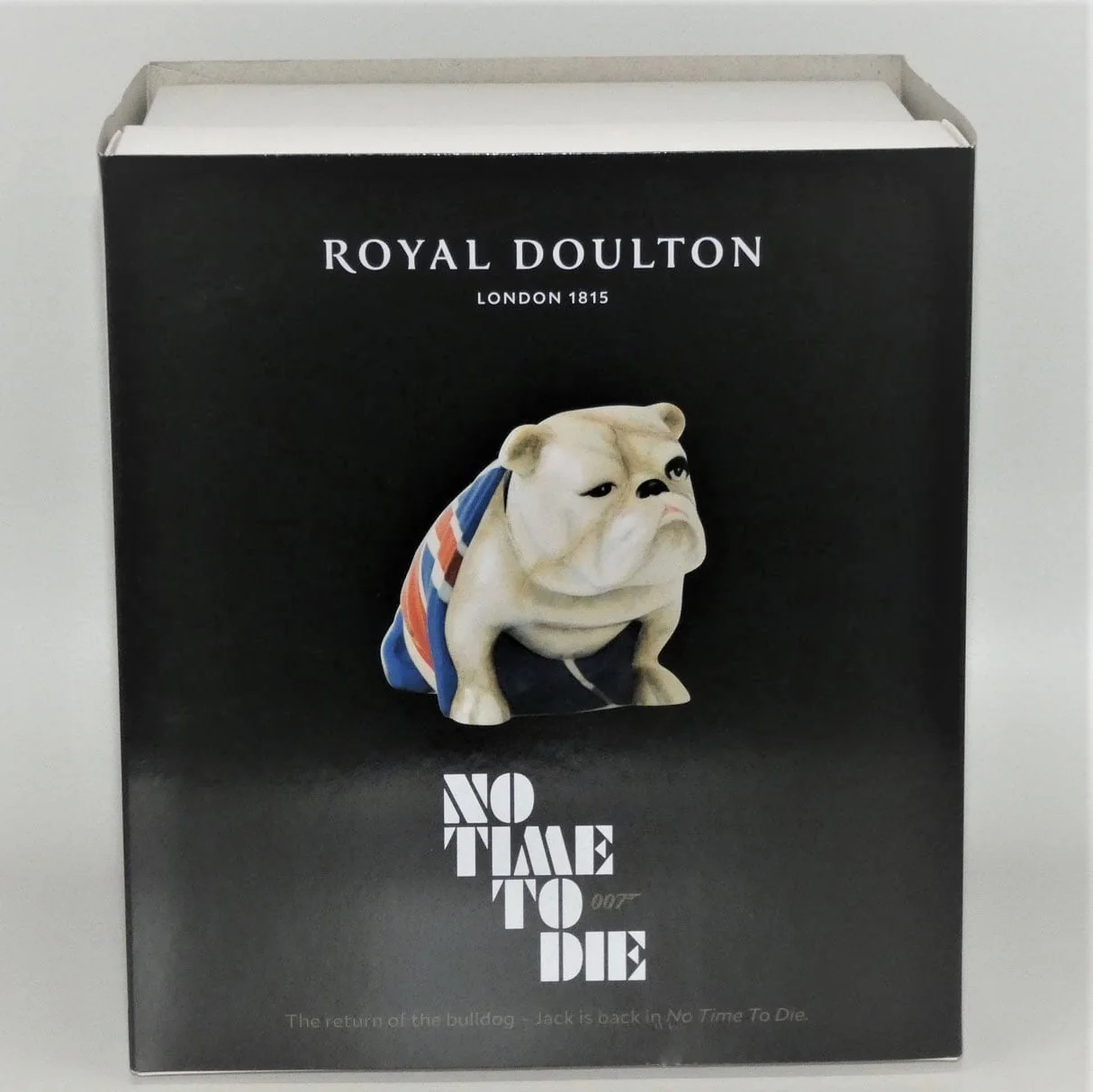 James Bond Jack The Bulldog Model - No Time To Die Edition - By Royal Doulton - Image 10