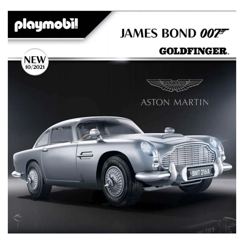 Playmobil James Bond Aston Martin DB5 – Goldfinger Edition (Outlet Item) - Image 13