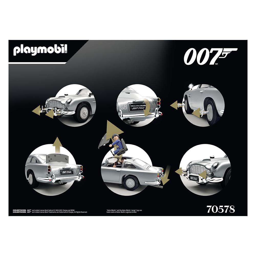 Playmobil James Bond Aston Martin DB5 – Goldfinger Edition (Outlet Item) - Image 3