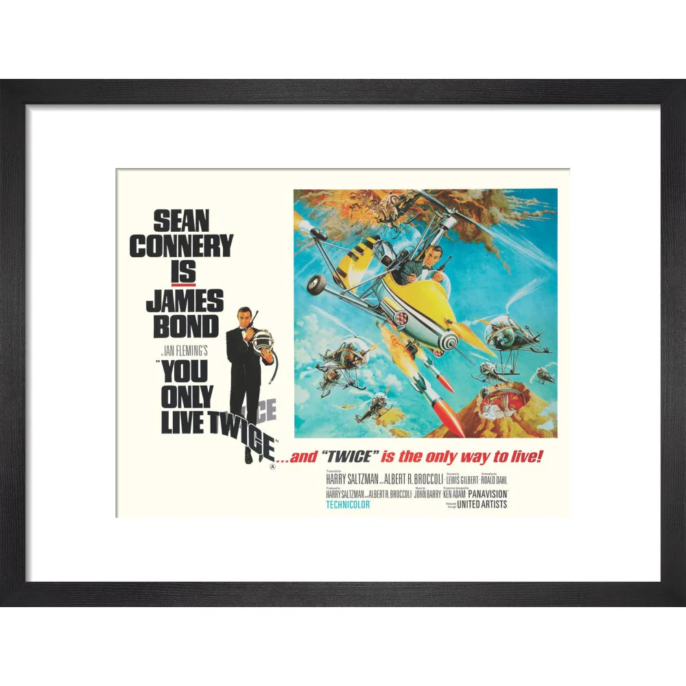 James Bond You Only Live Twice Framed Art Print - By King & McGaw - Image 3
