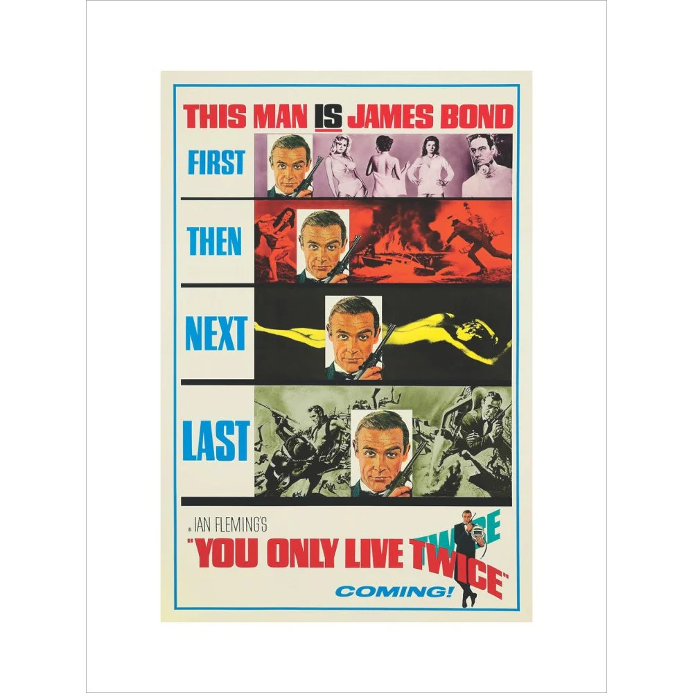 James Bond You Only Live Twice Teaser Framed Art Print - By King & McGaw - Image 10