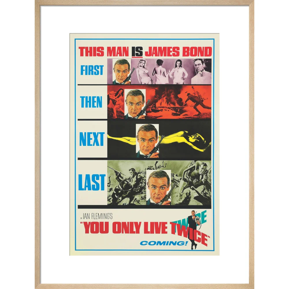 James Bond You Only Live Twice Teaser Framed Art Print - By King & McGaw - Image 13