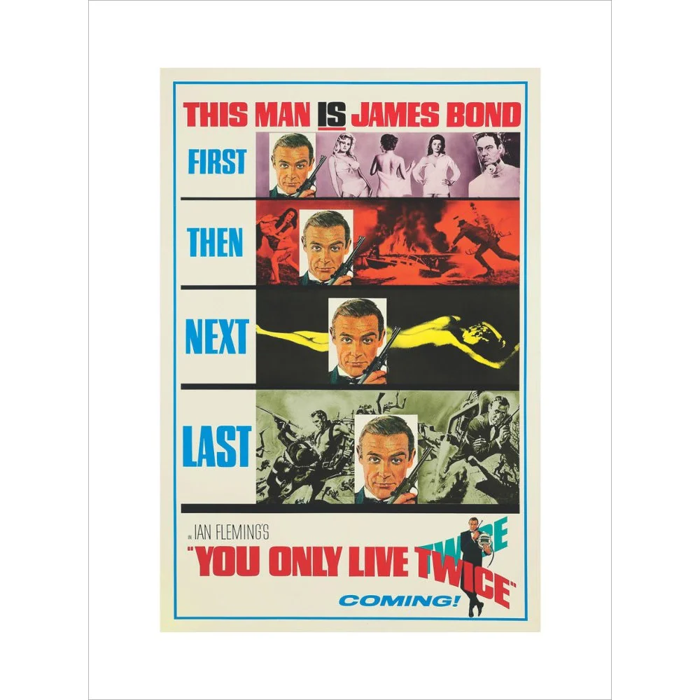 James Bond You Only Live Twice Teaser Framed Art Print - By King & McGaw - Image 14