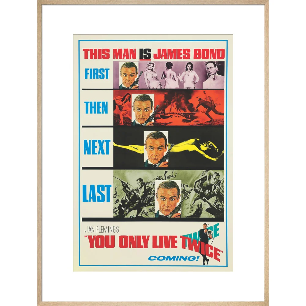 James Bond You Only Live Twice Teaser Framed Art Print - By King & McGaw - Image 17