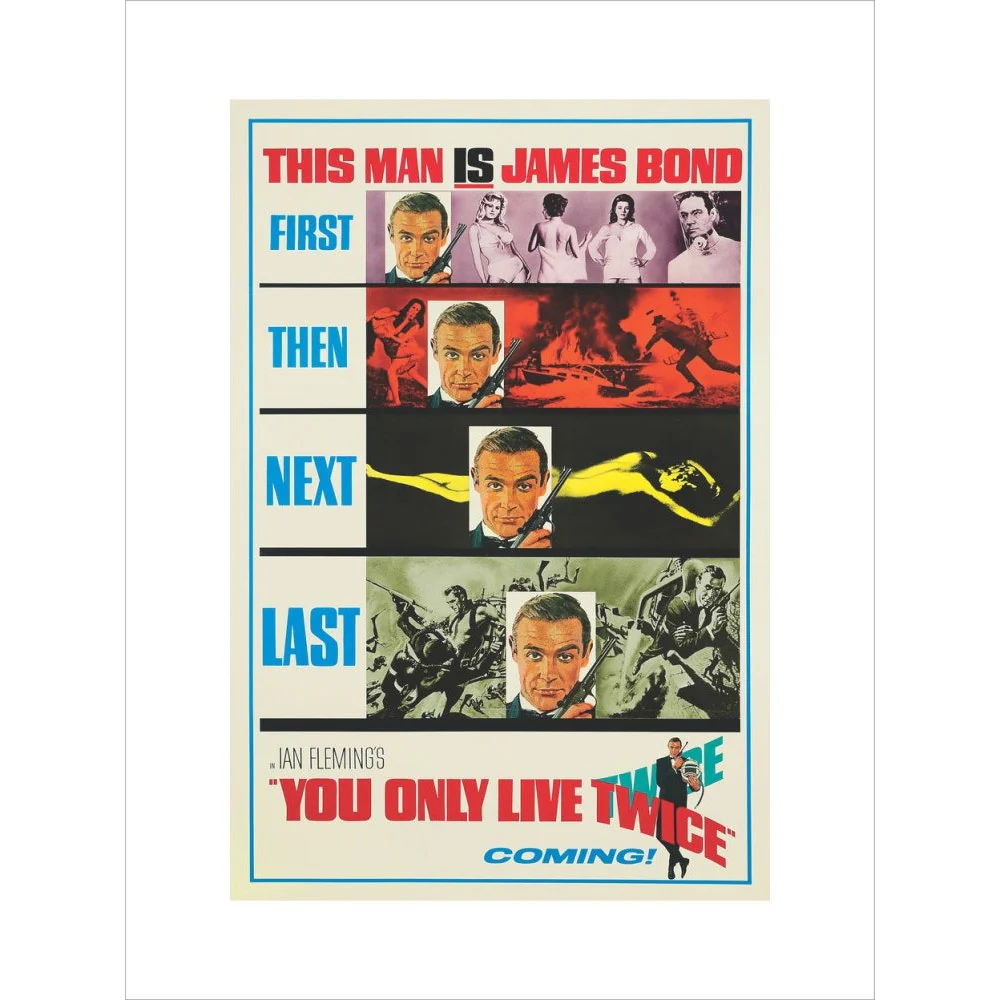 James Bond You Only Live Twice Teaser Framed Art Print - By King & McGaw - Image 2