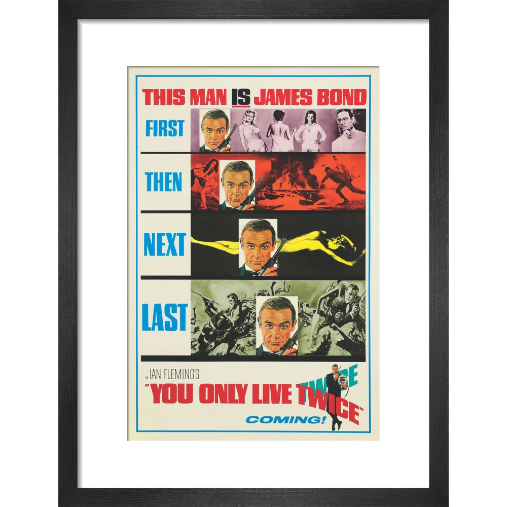 James Bond You Only Live Twice Teaser Framed Art Print - By King & McGaw - Image 3