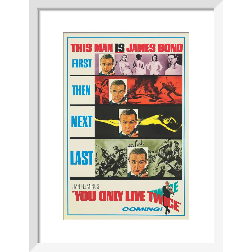 James Bond You Only Live Twice Teaser Framed Art Print - By King & McGaw - Image 4