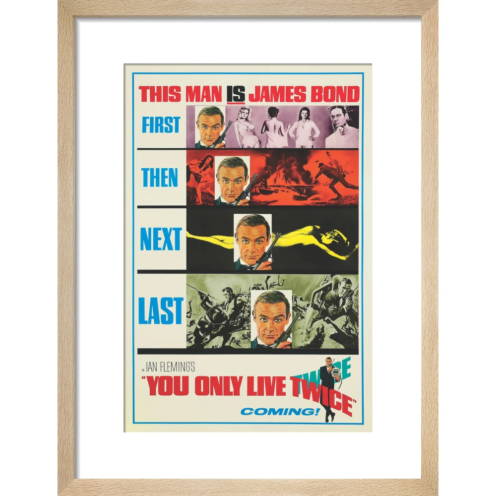 James Bond You Only Live Twice Teaser Framed Art Print - By King & McGaw - Image 5