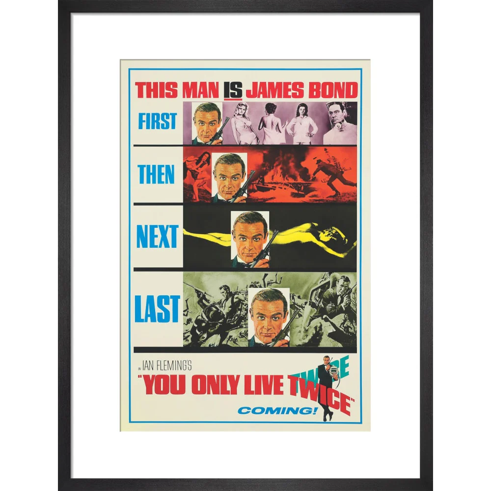 James Bond You Only Live Twice Teaser Framed Art Print - By King & McGaw - Image 7