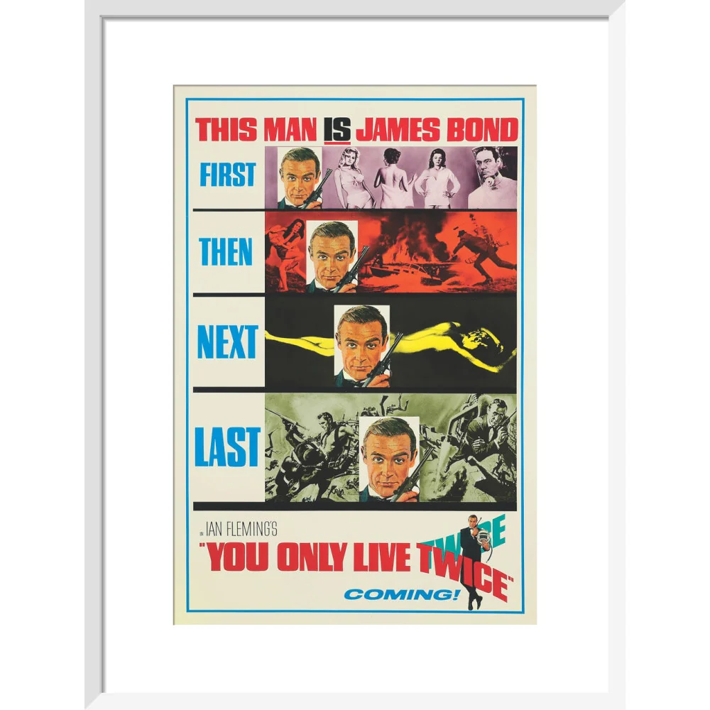 James Bond You Only Live Twice Teaser Framed Art Print - By King & McGaw - Image 8