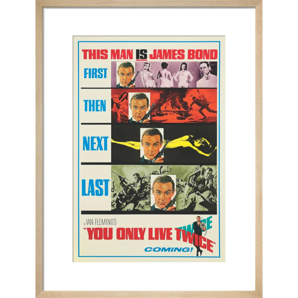 James Bond You Only Live Twice Teaser Framed Art Print - By King & McGaw - Image 9