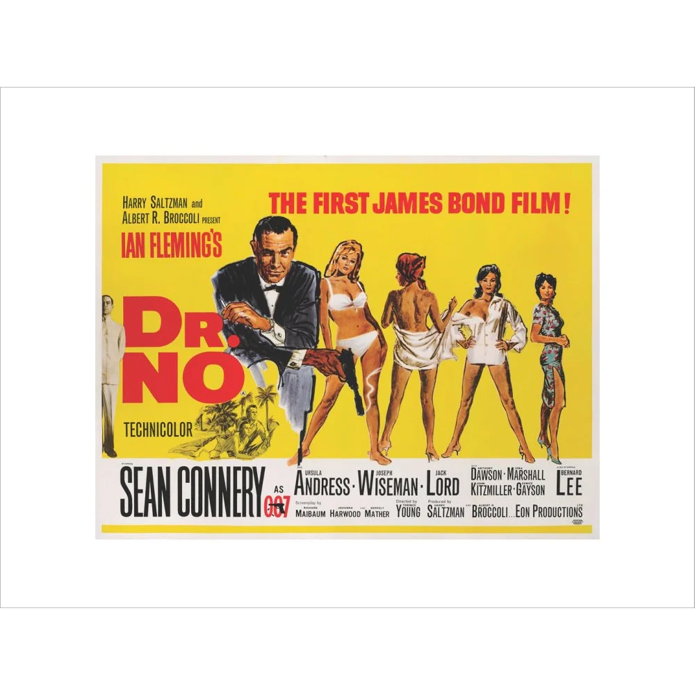 James Bond Dr. No Framed Art Print - By King & McGaw - Image 10