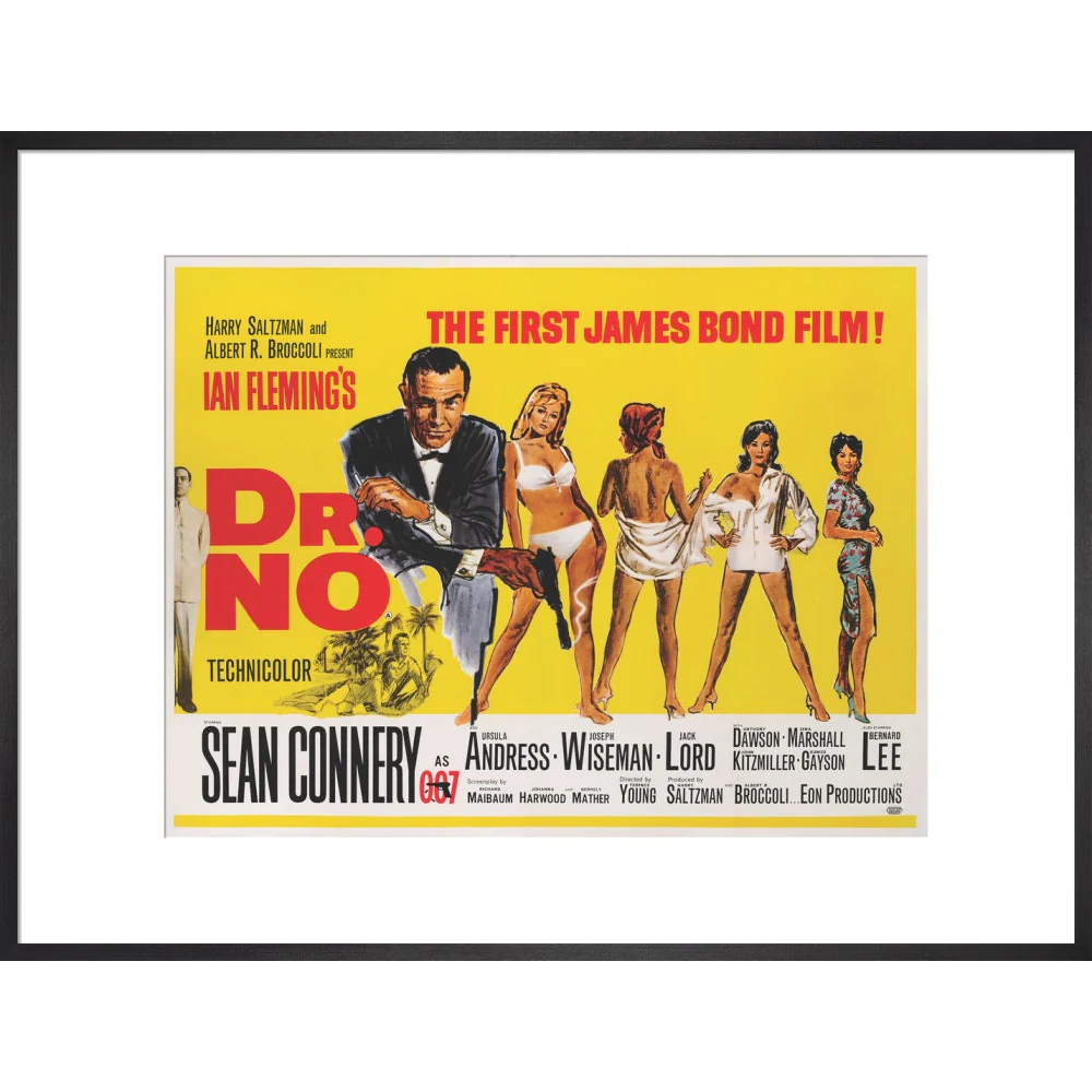 James Bond Dr. No Framed Art Print - By King & McGaw - Image 15