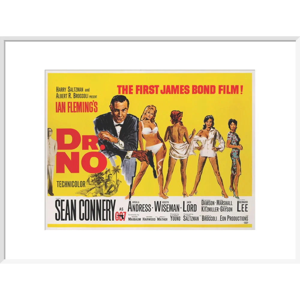 James Bond Dr. No Framed Art Print - By King & McGaw - Image 16