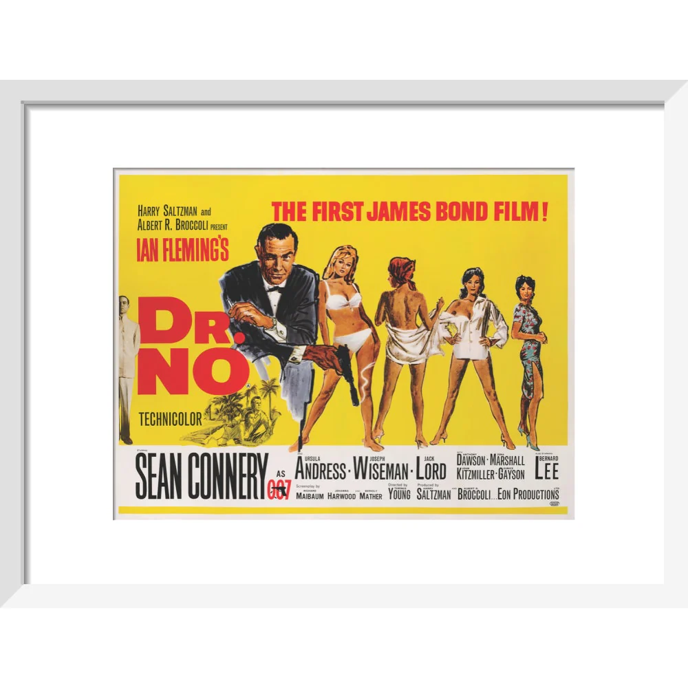 James Bond Dr. No Framed Art Print - By King & McGaw - Image 3