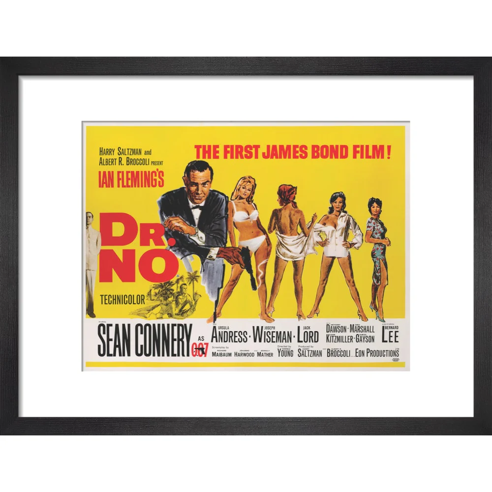 James Bond Dr. No Framed Art Print - By King & McGaw - Image 5