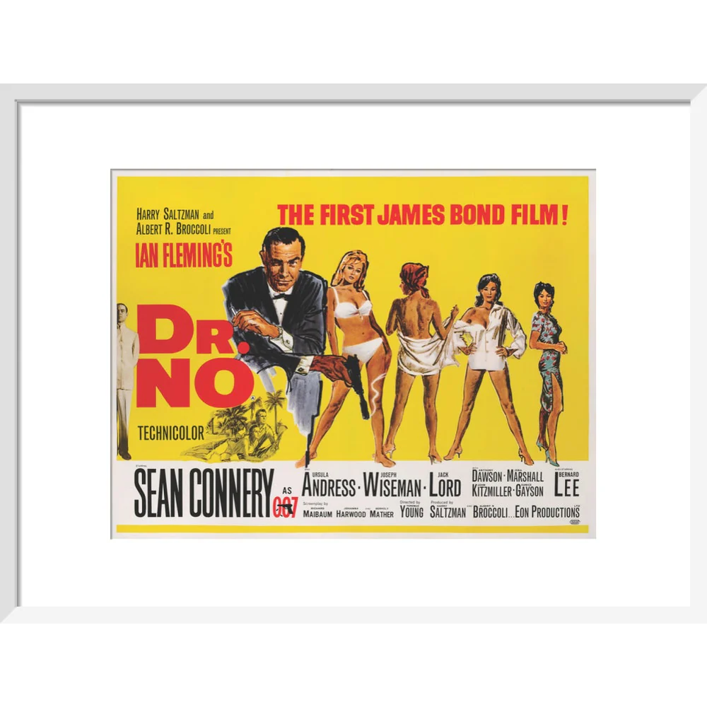 James Bond Dr. No Framed Art Print - By King & McGaw - Image 8