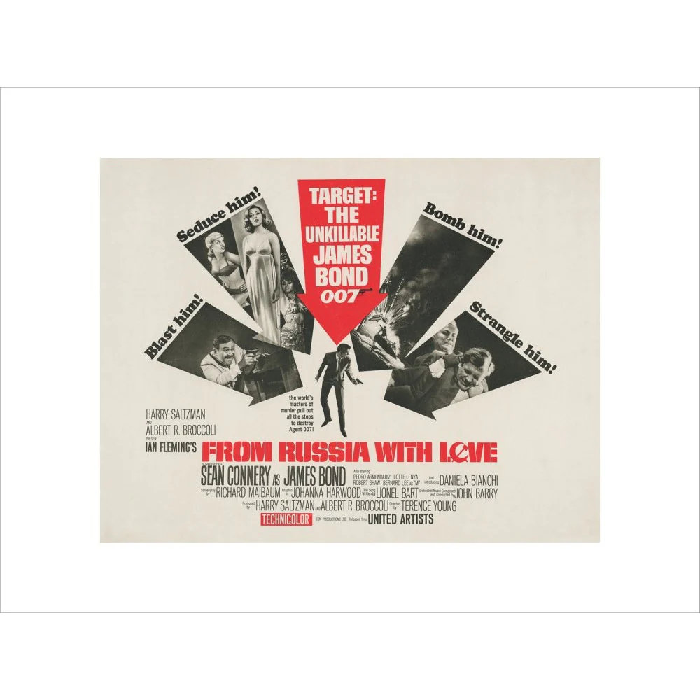 James Bond From Russia With Love Framed Art Print - By King & McGaw - Image 14