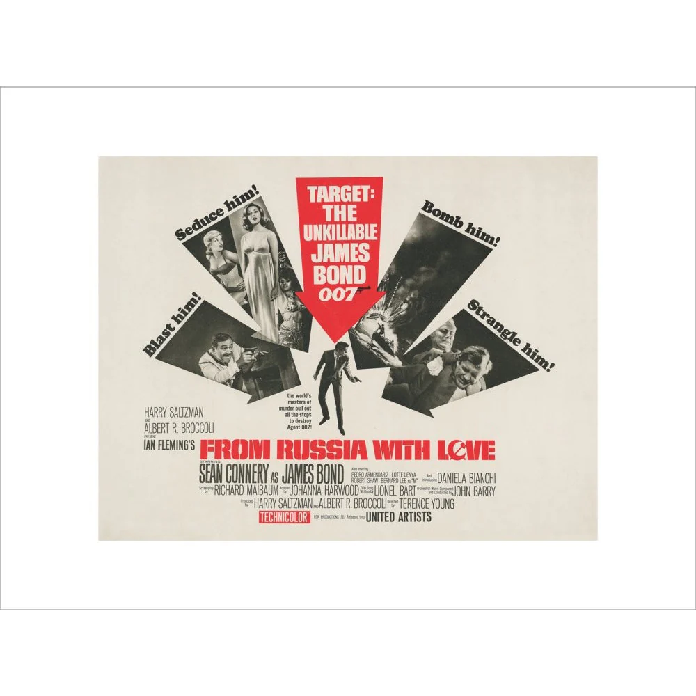 James Bond From Russia With Love Framed Art Print - By King & McGaw - Image 6
