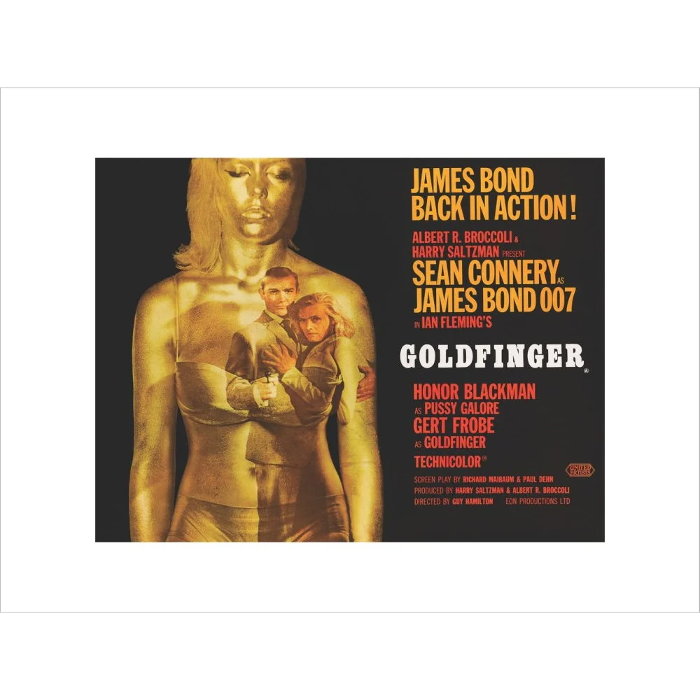 James Bond Goldfinger Framed Art Print - By King & McGaw - Image 6