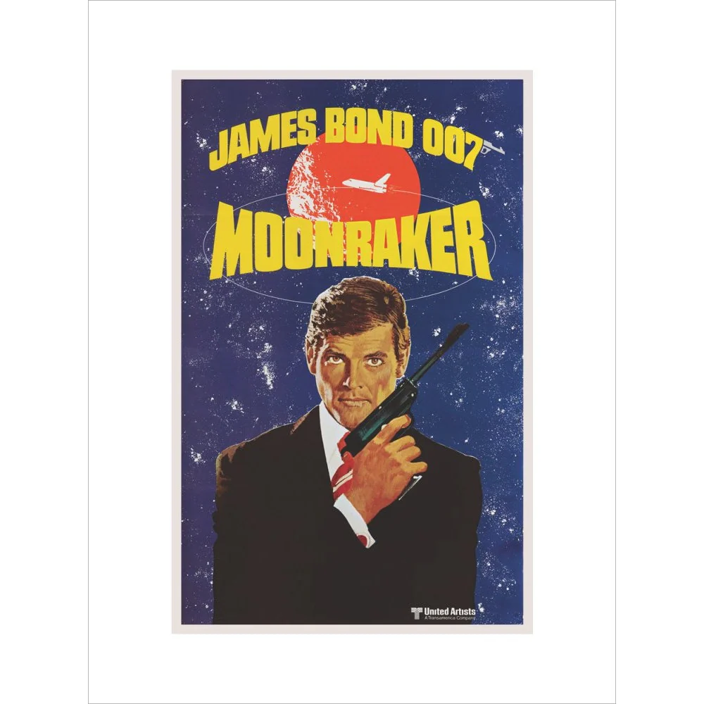 James Bond Moonraker Framed Art Print - By King & McGaw - Image 2