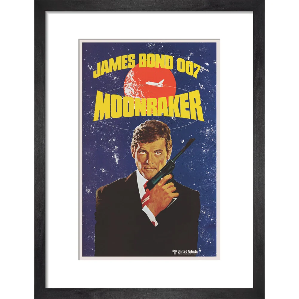 James Bond Moonraker Framed Art Print - By King & McGaw - Image 3