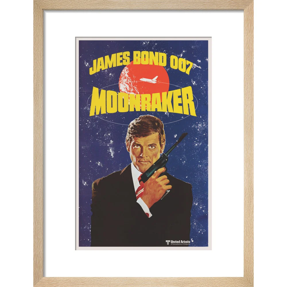 James Bond Moonraker Framed Art Print - By King & McGaw - Image 5
