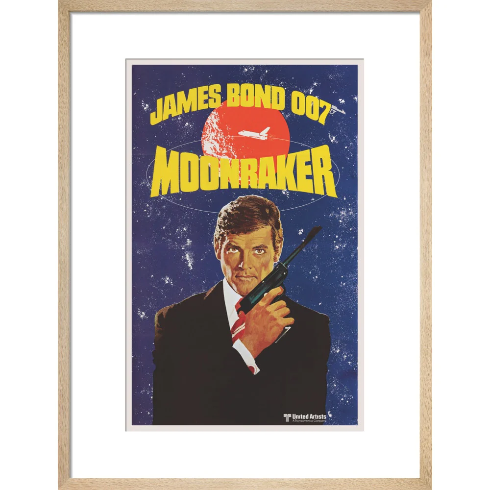 James Bond Moonraker Framed Art Print - By King & McGaw - Image 9