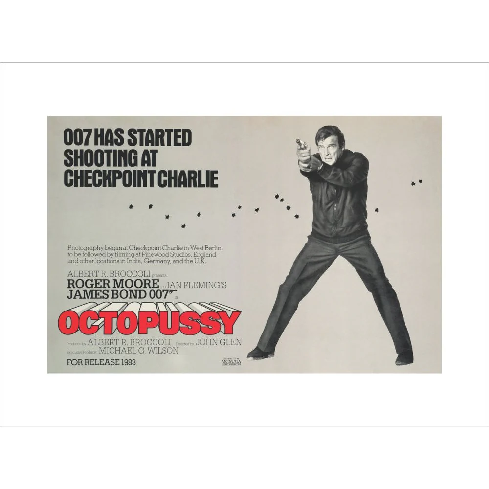 James Bond Octopussy Framed Art Print - By King & McGaw - Image 14