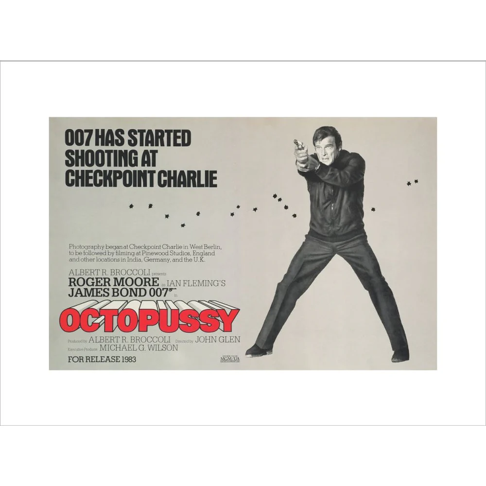 James Bond Octopussy Framed Art Print - By King & McGaw - Image 6