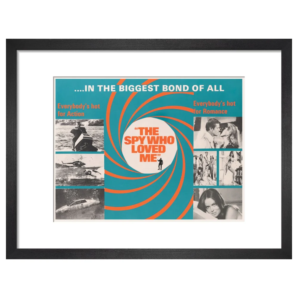 James Bond The Spy Who Loved Me Framed Art Print - By King & McGaw - Image 2