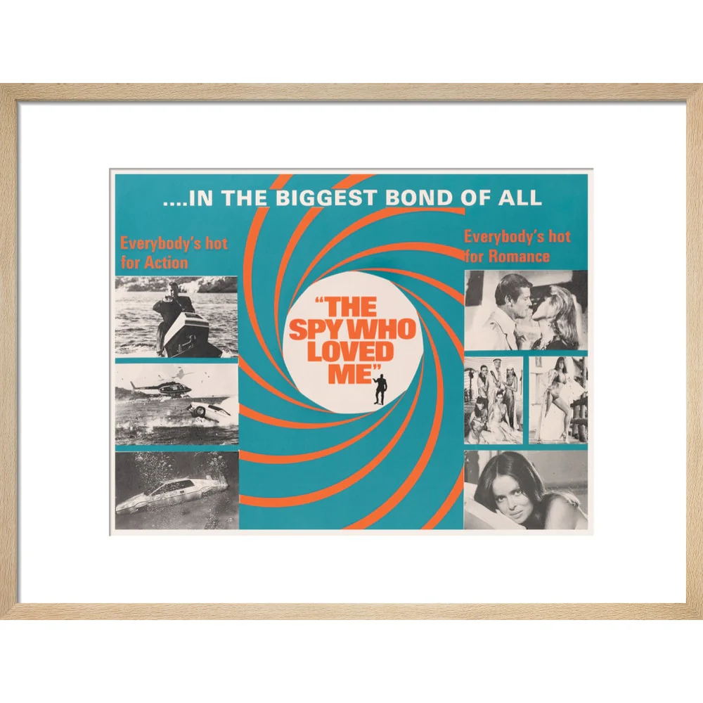 James Bond The Spy Who Loved Me Framed Art Print - By King & McGaw - Image 9