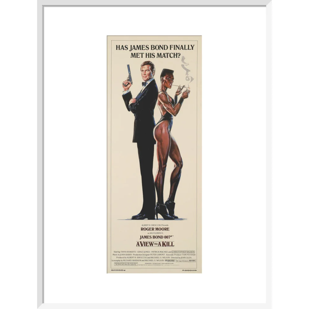 James Bond A View To A Kill Framed Art Print - By King & McGaw - Image 12