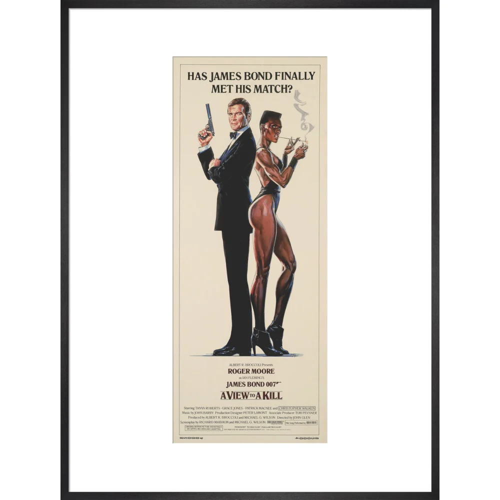 James Bond A View To A Kill Framed Art Print - By King & McGaw - Image 15