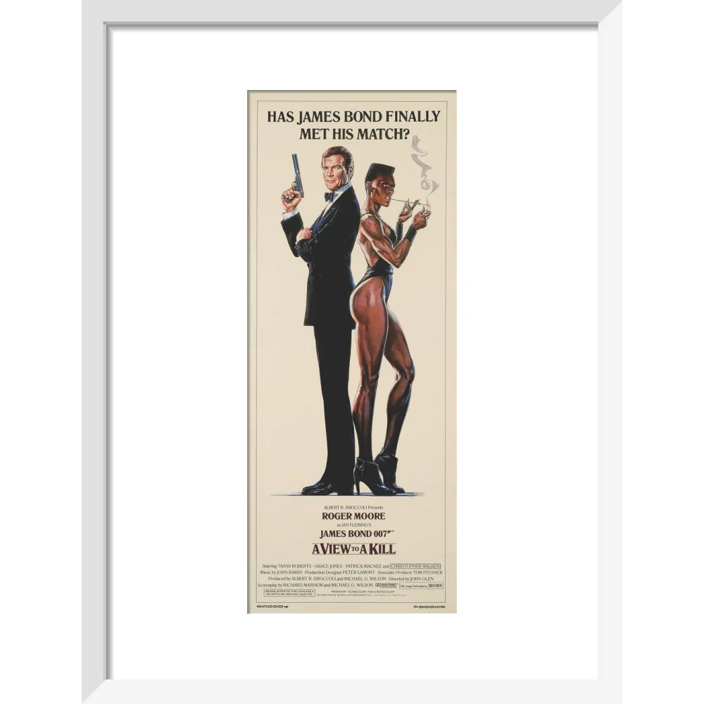 James Bond A View To A Kill Framed Art Print - By King & McGaw - Image 5