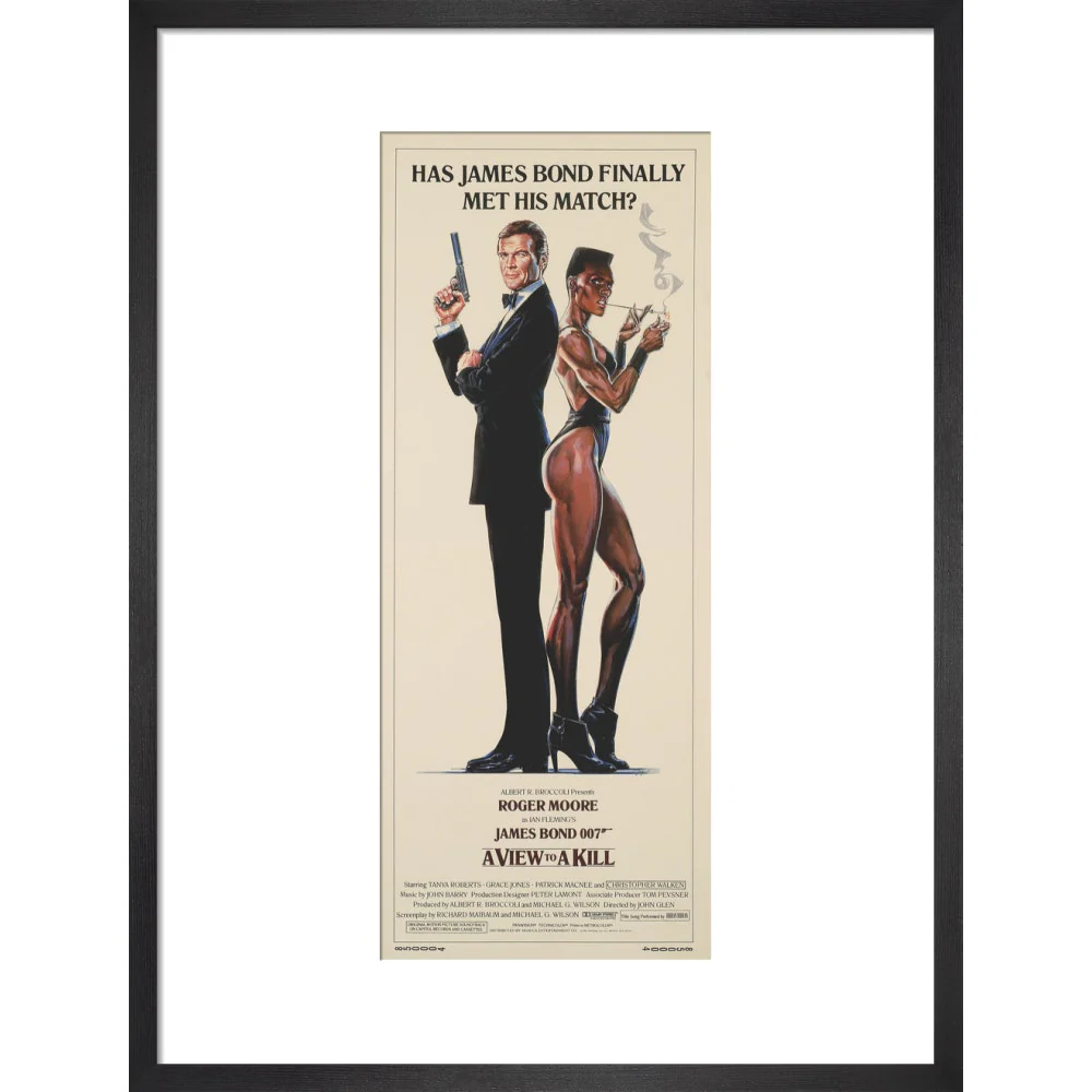 James Bond A View To A Kill Framed Art Print - By King & McGaw - Image 8