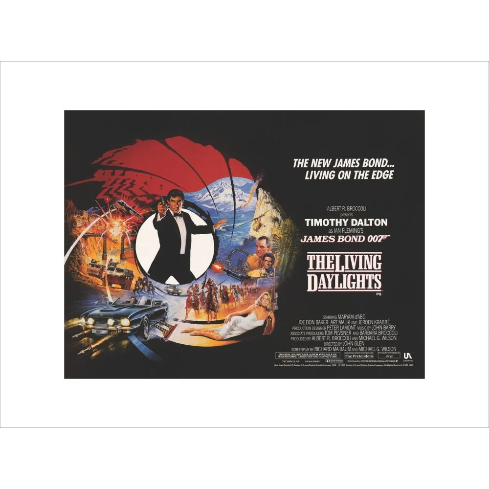 James Bond The Living Daylights Framed Art Print - By King & McGaw - Image 10