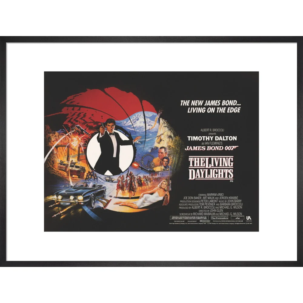James Bond The Living Daylights Framed Art Print - By King & McGaw - Image 11