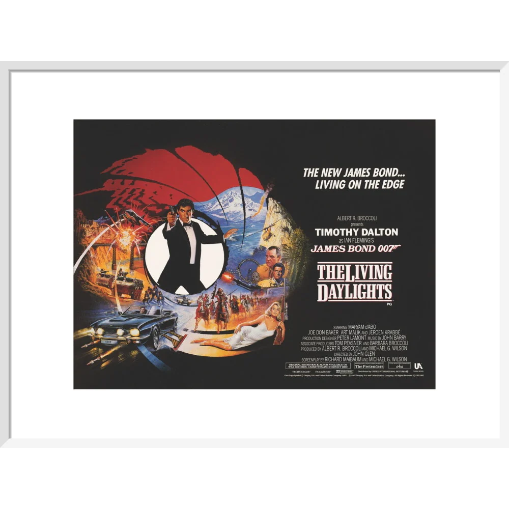 James Bond The Living Daylights Framed Art Print - By King & McGaw - Image 12