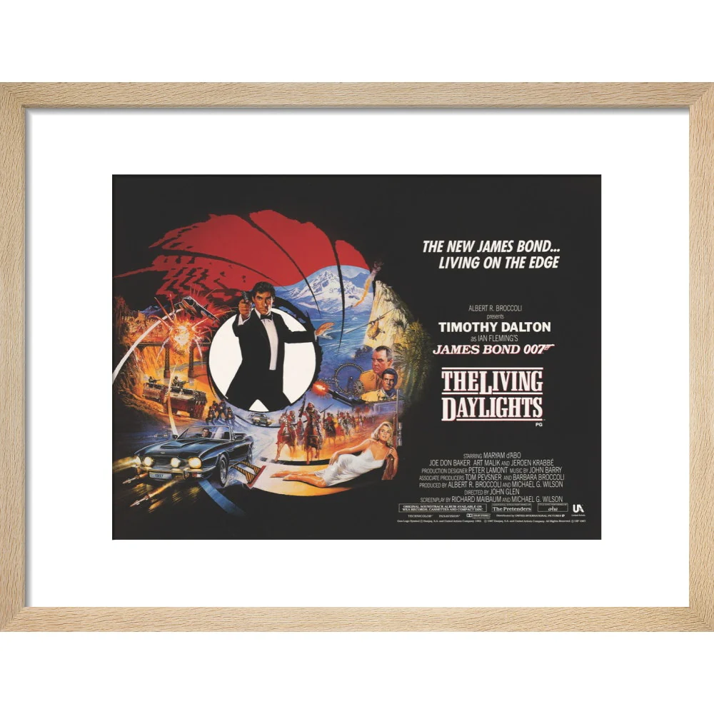 James Bond The Living Daylights Framed Art Print - By King & McGaw - Image 5