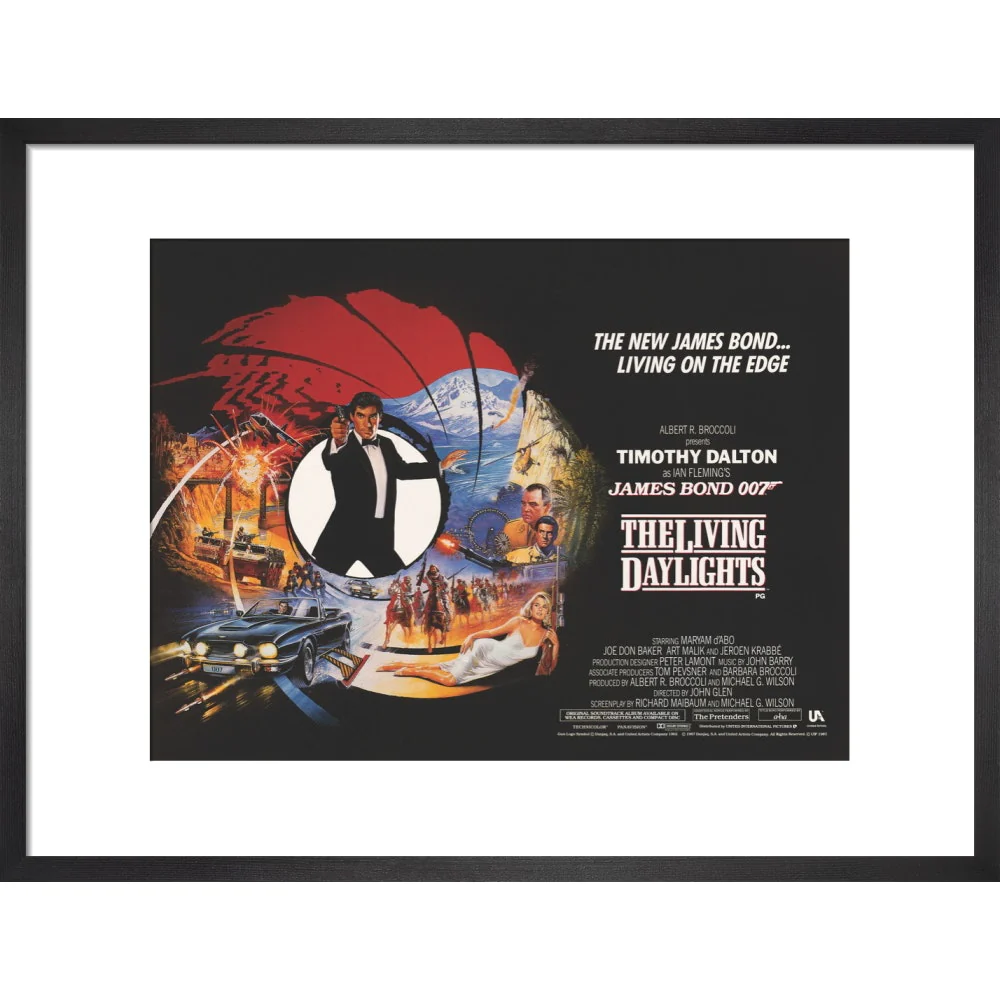 James Bond The Living Daylights Framed Art Print - By King & McGaw - Image 7