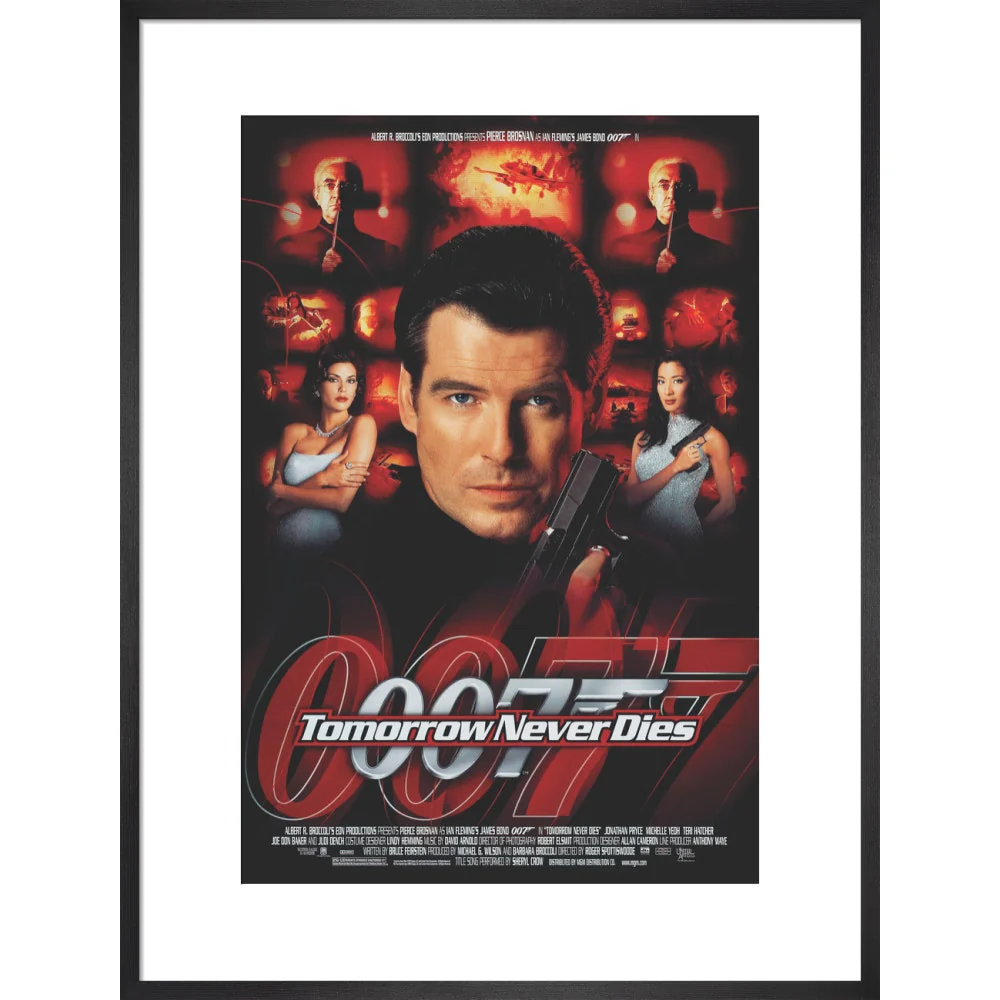 James Bond Tomorrow Never Dies Framed Art Print - By King & McGaw - Image 11