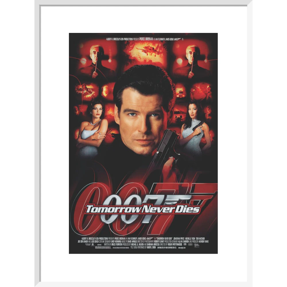 James Bond Tomorrow Never Dies Framed Art Print - By King & McGaw - Image 12