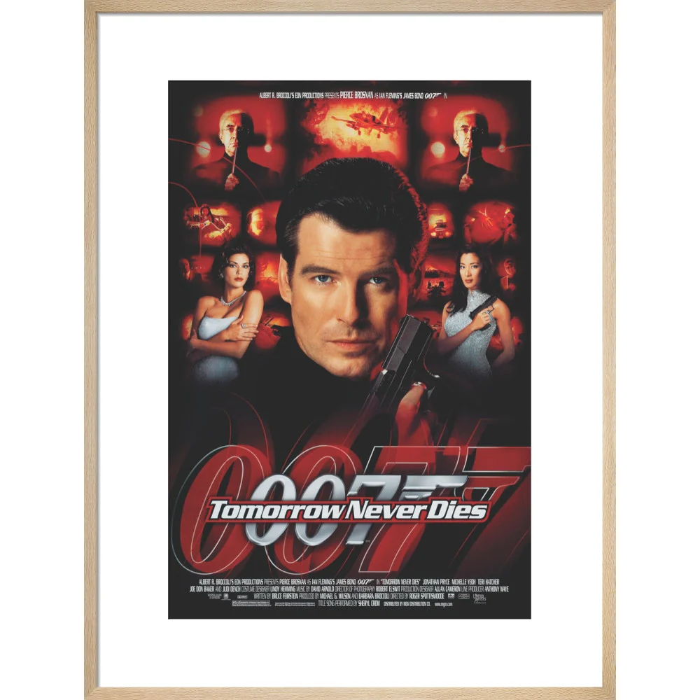 James Bond Tomorrow Never Dies Framed Art Print - By King & McGaw - Image 13